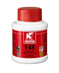 PVC lijm met borstel T-88 250ml griffon
